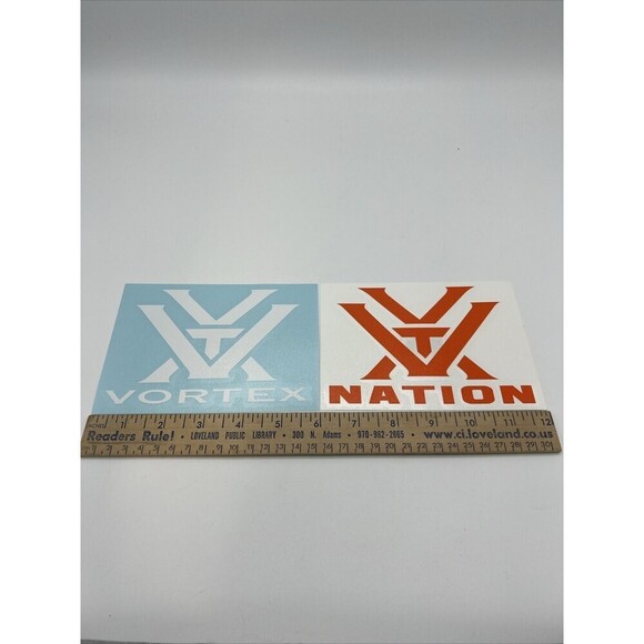 Vortex Optics Sticker Decals SET OF FOUR - Picture 4 of 4